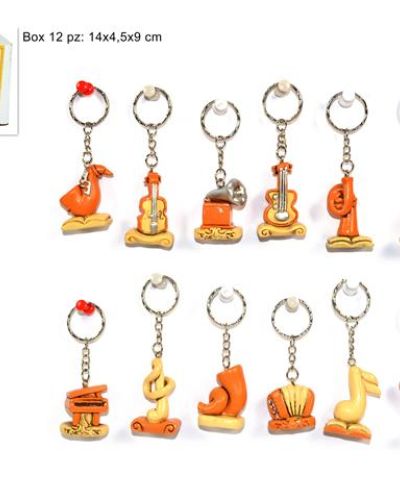 PORTACHIAVI STRUMENTI MUSICALI