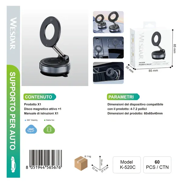 K520C SMARTPHONE HOLDER FOR CAR