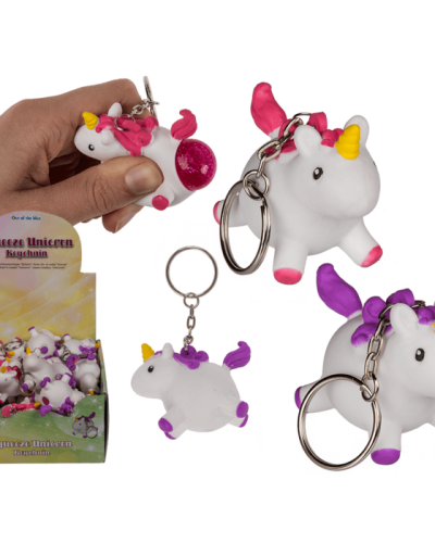 Portachiavi in metallo - Squeeze Unicorno