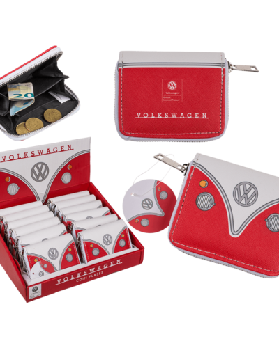 Portamonete con cerniera Bus VW