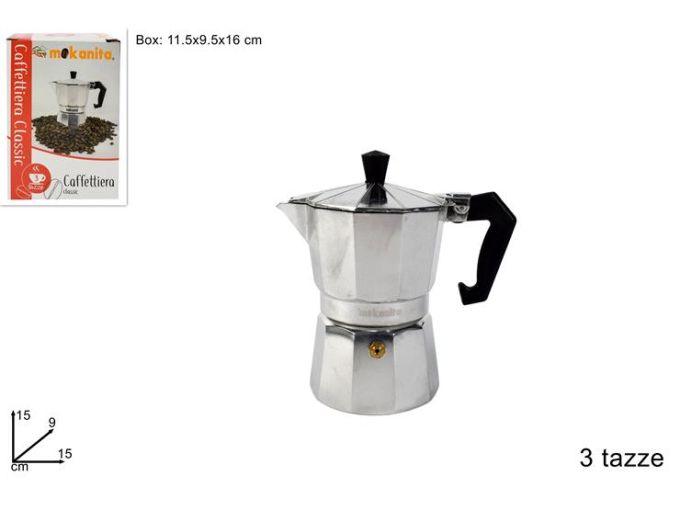 CAFFETTIERA 3 TAZZE