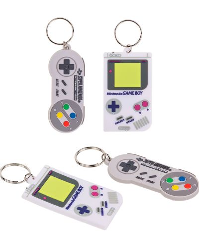 Portachiavi Nintendo-Controller & Gameboy