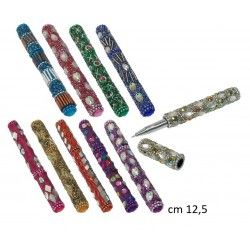 PENNA GLITTER con strass e brillantini