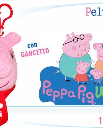 PORTACHIAVI MAIALINO CON SCIARPA