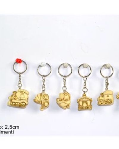 portachiavi soggetti vari.