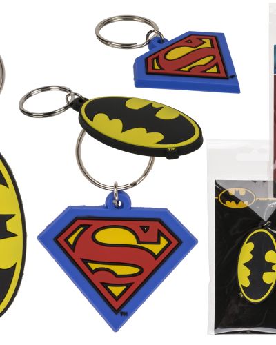 PORTACHIAVI SUPERMAN BATMAN