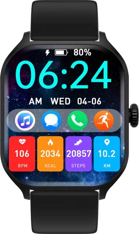 K088WT SMARTWATCH ARGENTO
